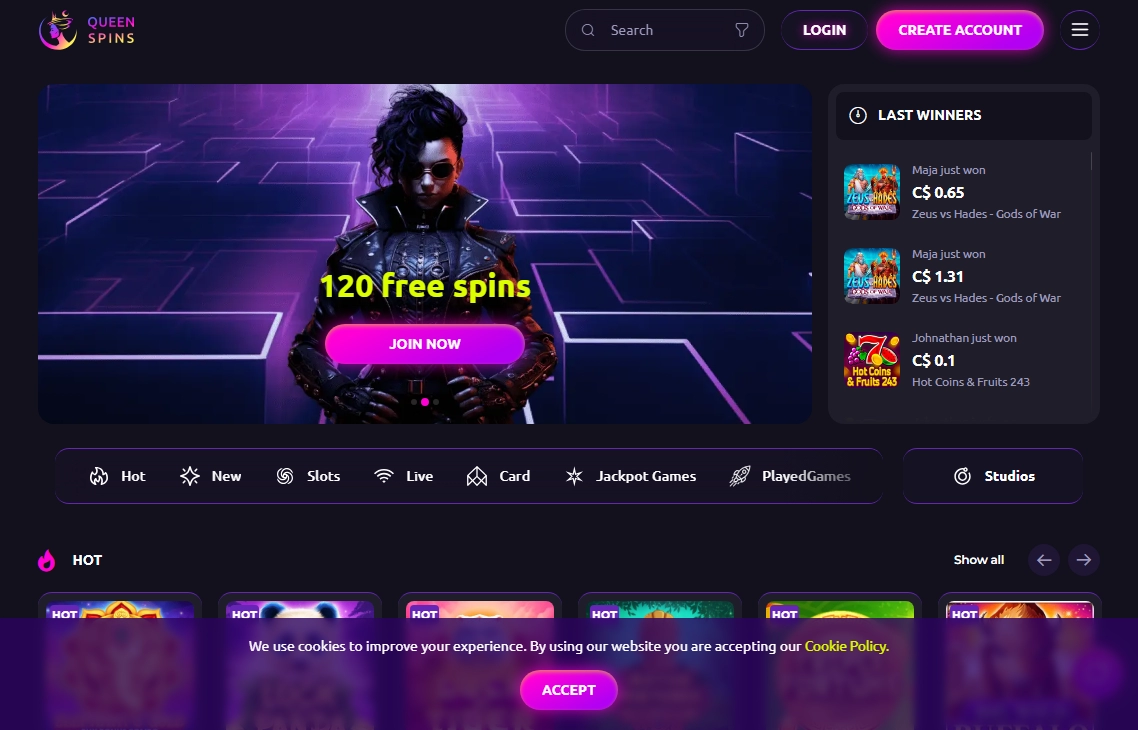 Queenspins Casino